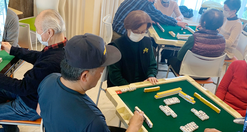 高齢者サポート 火曜日・13：00～16：00 感染対策をして開催しています