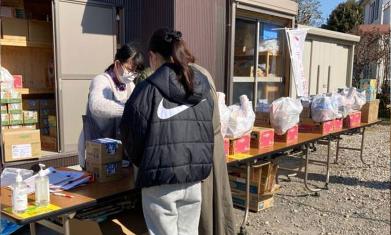 コミュニティイベント、サポート事業 ひとり親世帯・生活困窮限定フードパントリー